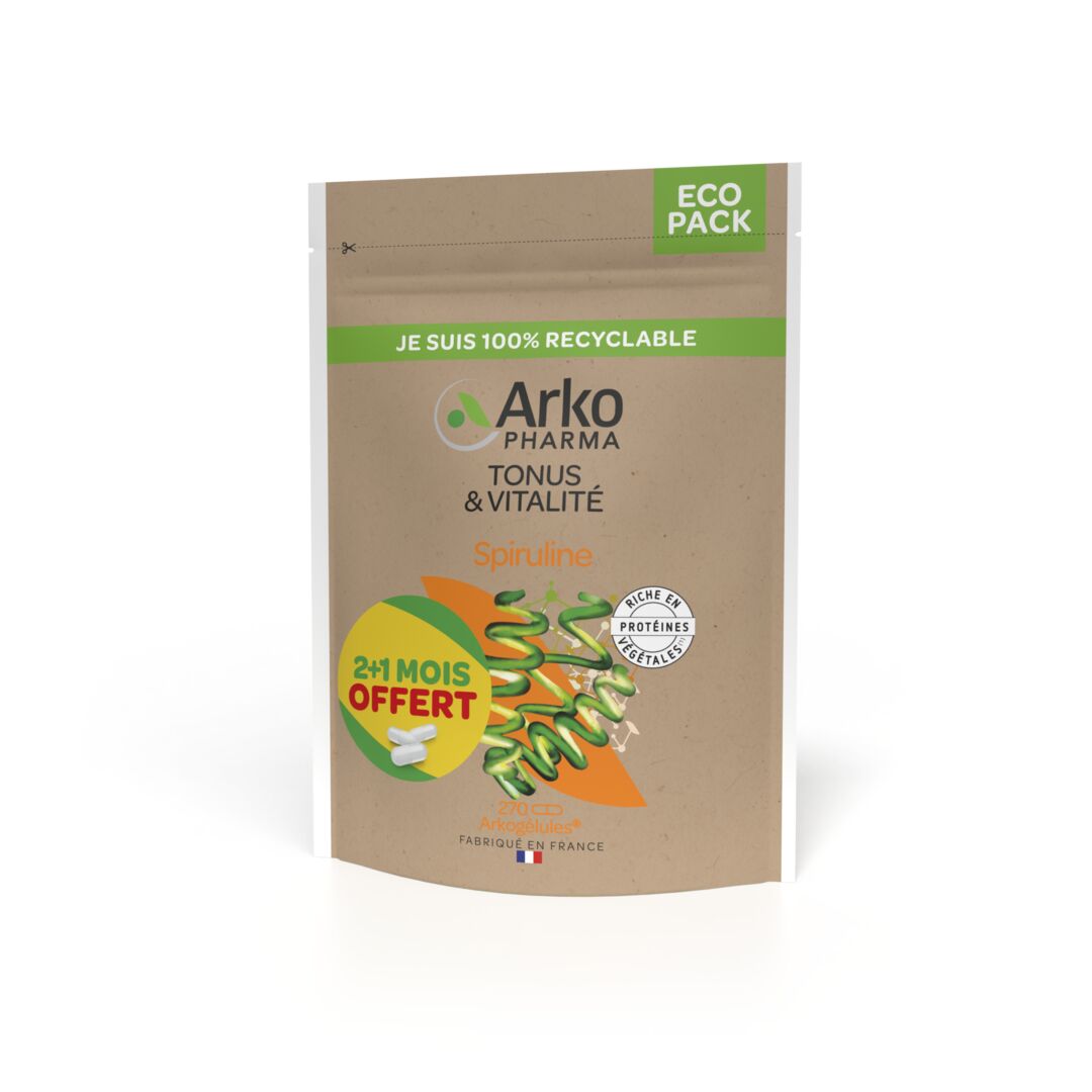 Arkopharma Arkogélules® Spiruline ECO PACK 3 mois