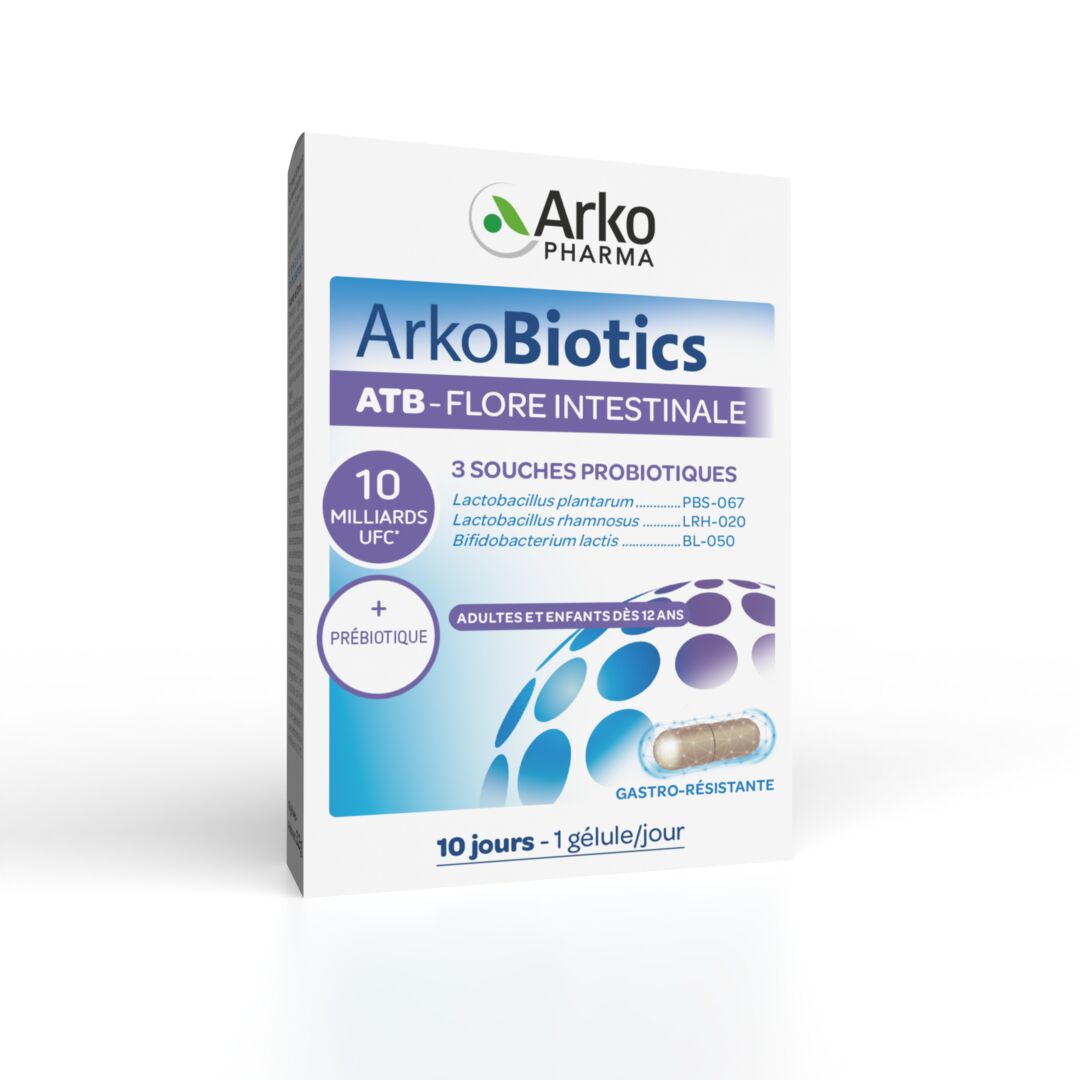 Arkopharma Arkobiotics® ATB Flore intestinale 10 gélules