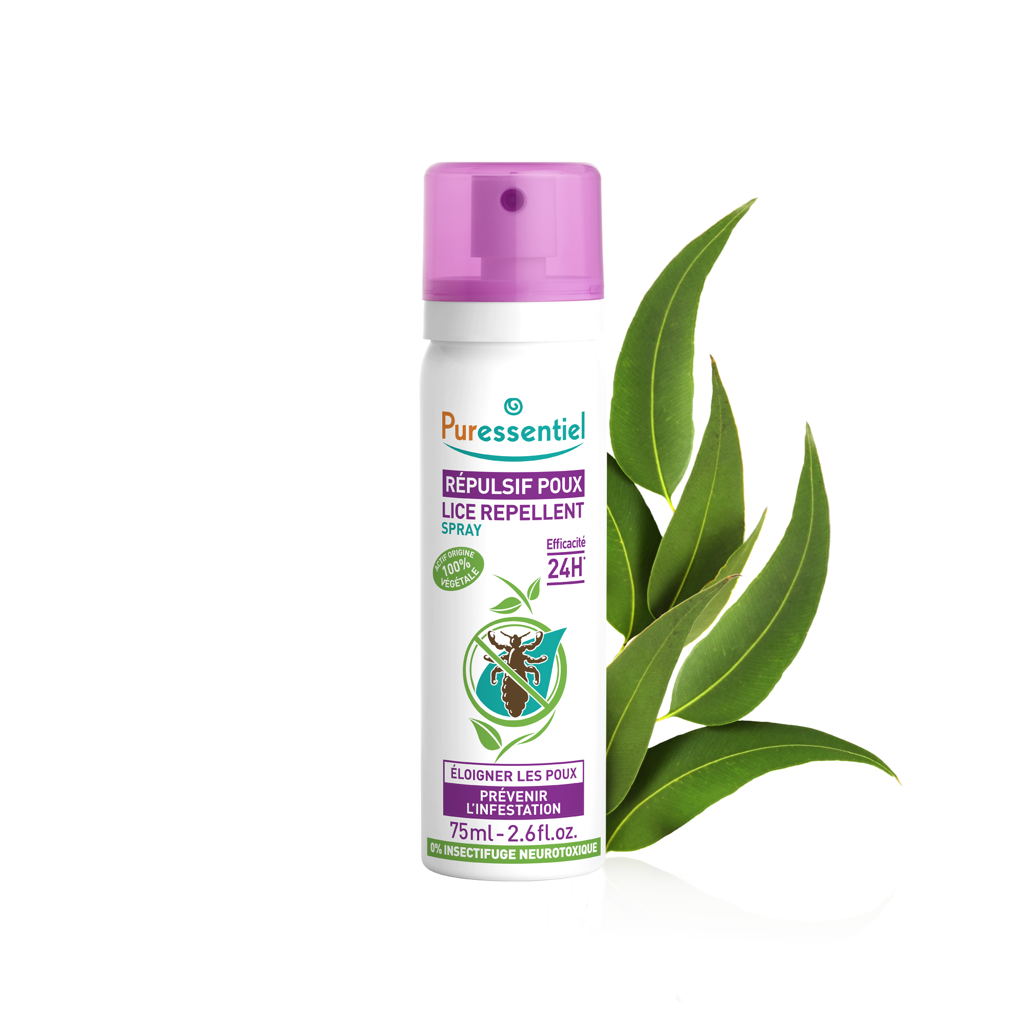 Puressentiel Spray répulsif poux 75 ml