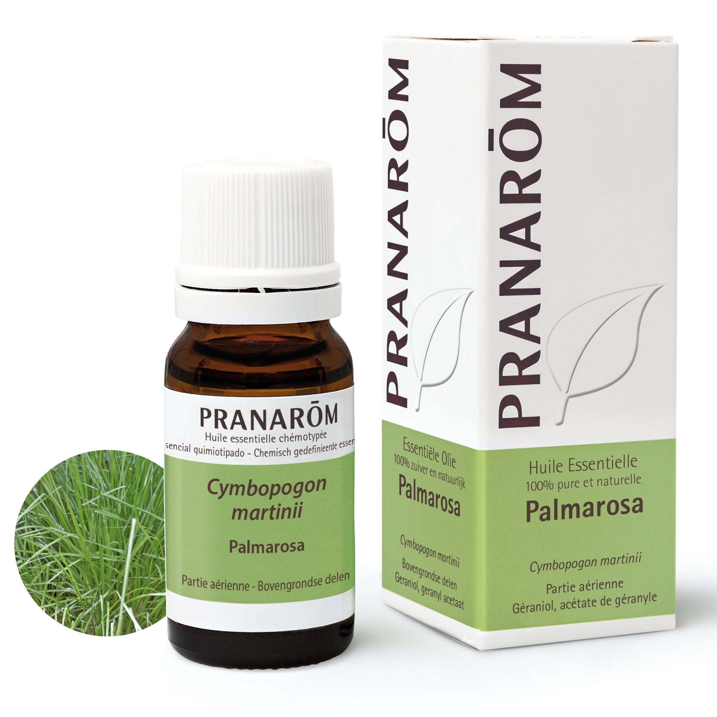 Pranarôm Huile essentielle de Palmarosa 10 ml