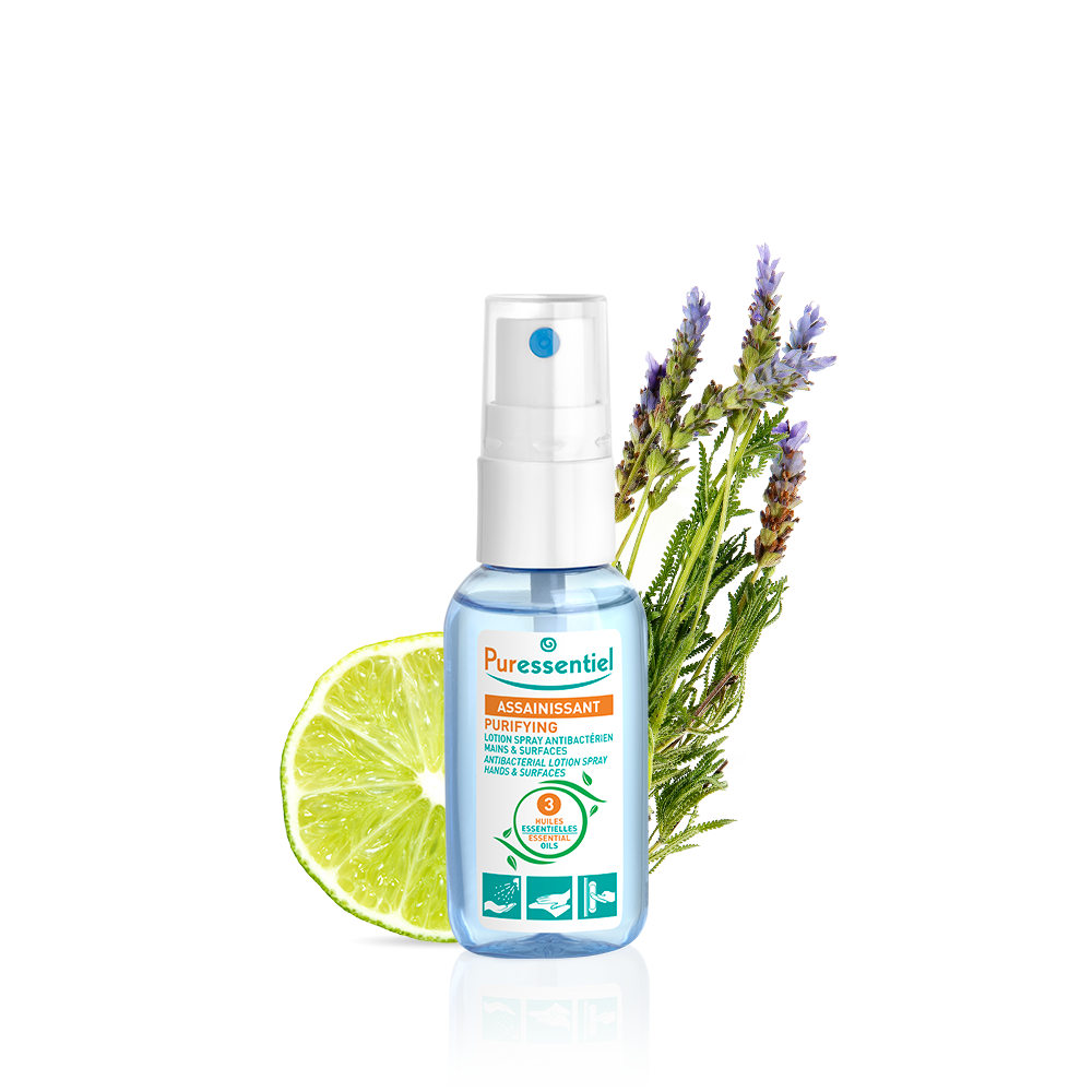 Puressentiel Lotion spray antibactérien Assainissant 25 ml