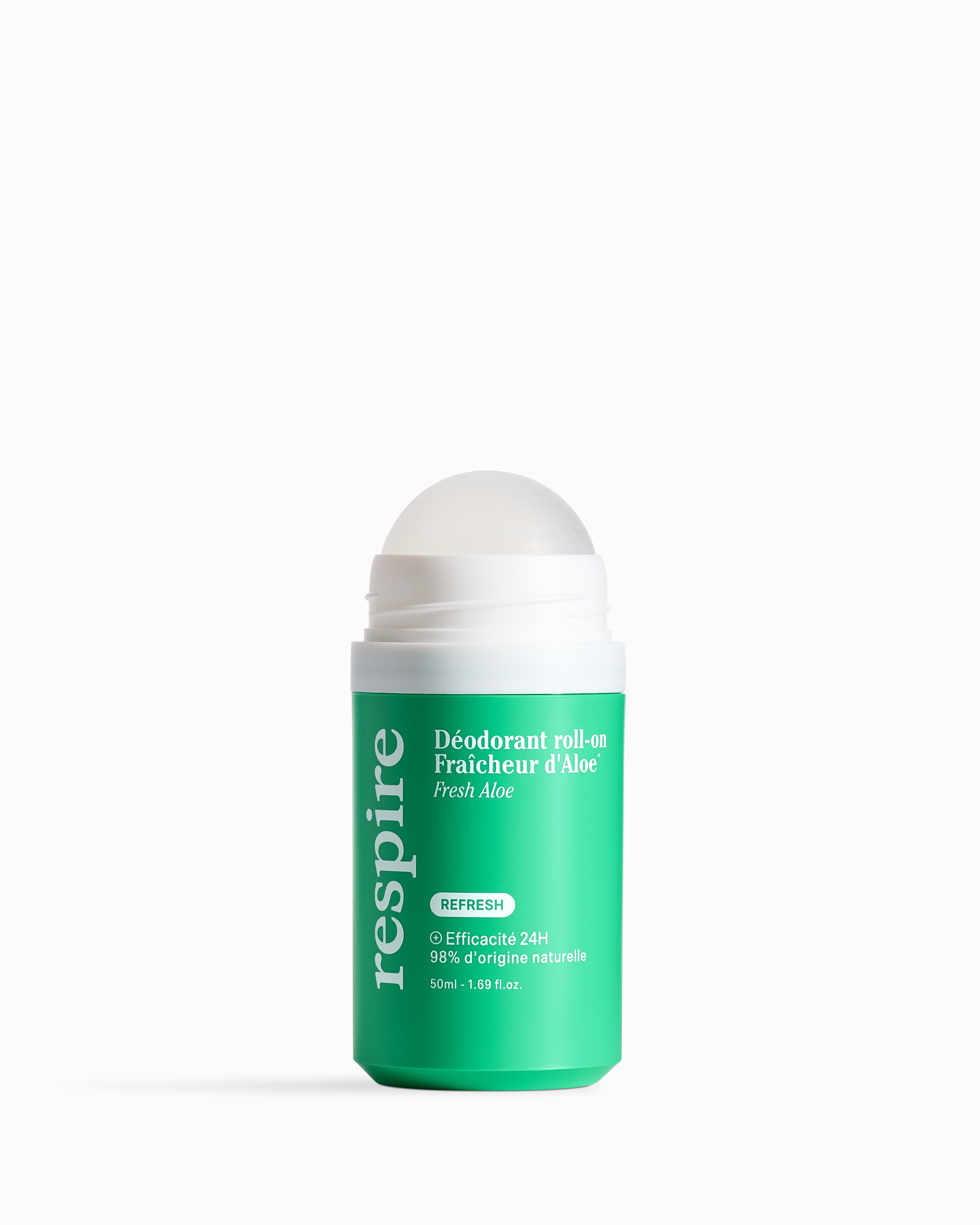 Respire Déodorant roll-on Fraîcheur d’aloe 50 ml