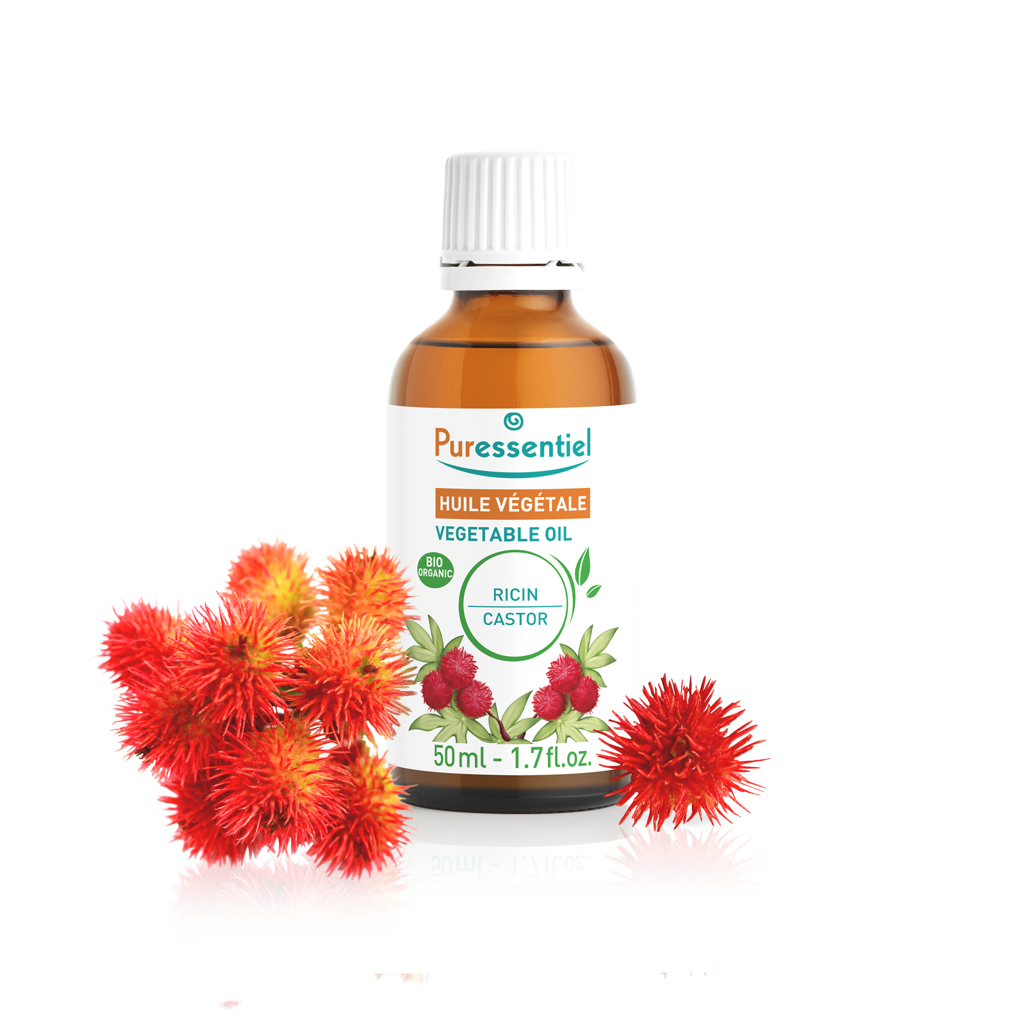 Puressentiel Huile végétale BIO Ricin 50 ml