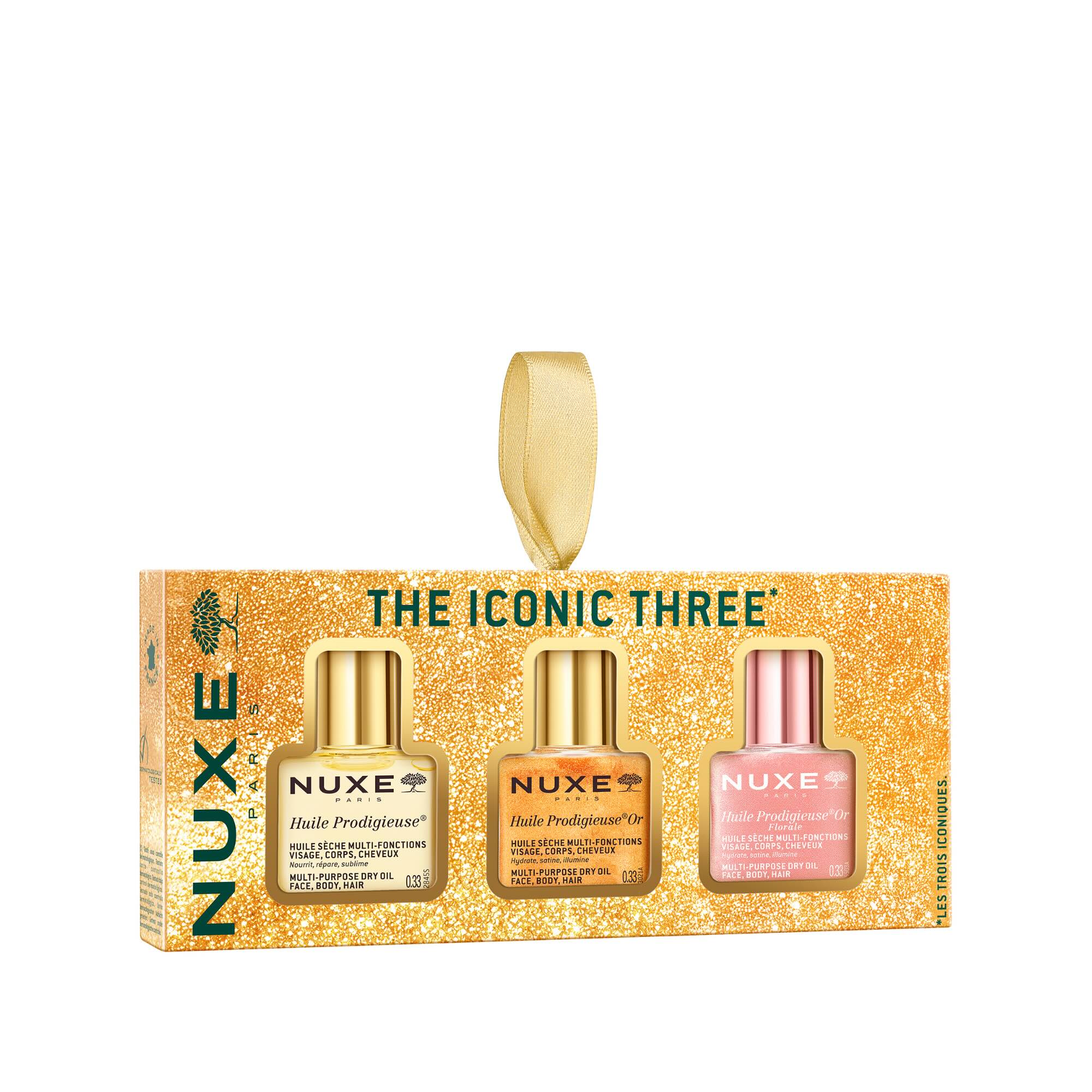 Nuxe Coffret Noël Huile Prodigieuse® Les Trois Iconiques