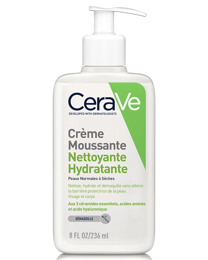 CeraVe Crème Moussante Nettoyante Hydratante 473 ml