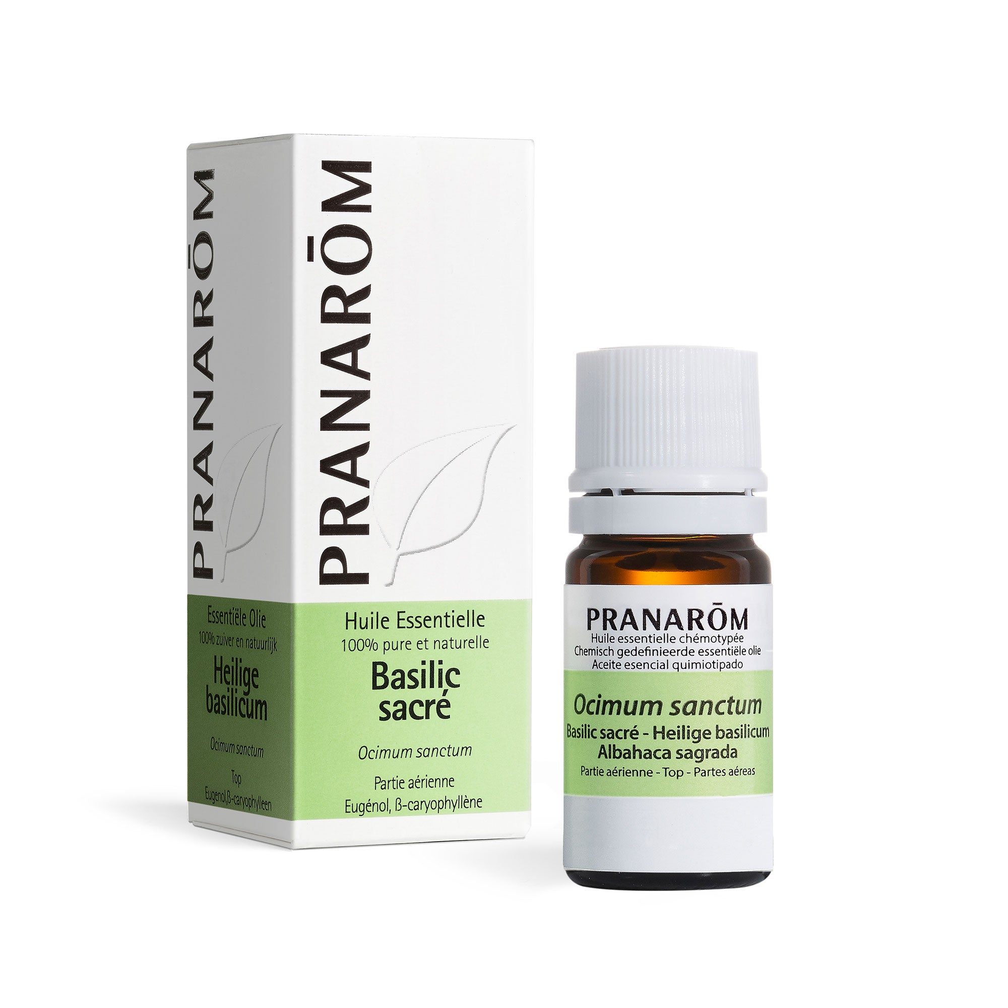 Pranarôm Huile essentielle de Basilic sacré 5 ml