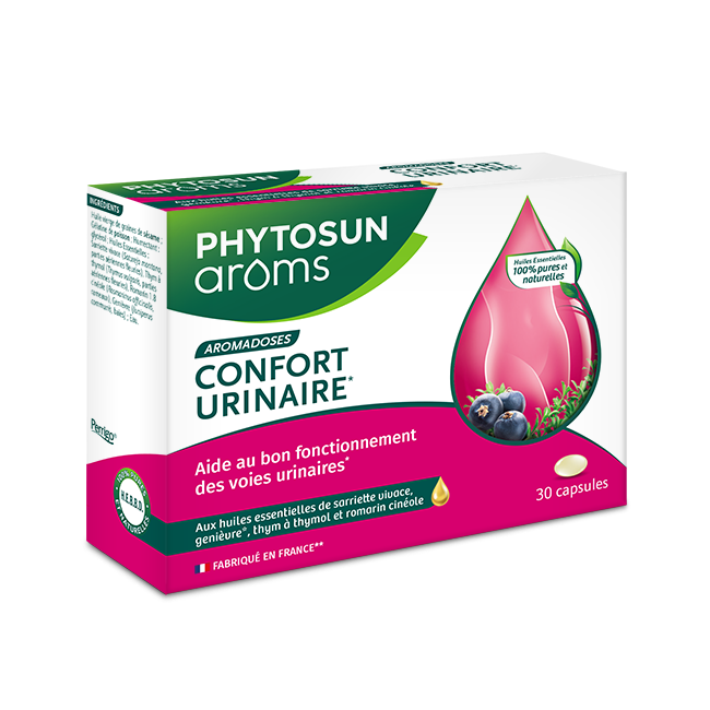 Phytosun Arôms Aromadoses confort urinaire 30 capsules