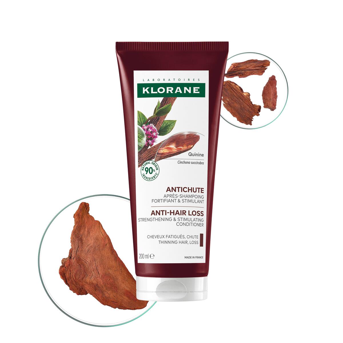 Klorane Antichute Après-shampoing fortifiant et stimulant à la Quinine 200 ml