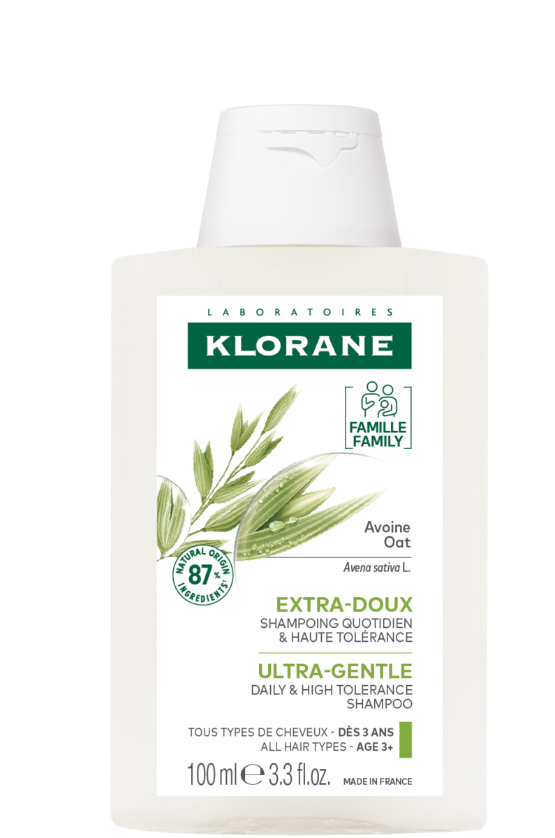 Klorane Extra-doux Shampoing quotidien et haute tolérance 100 ml