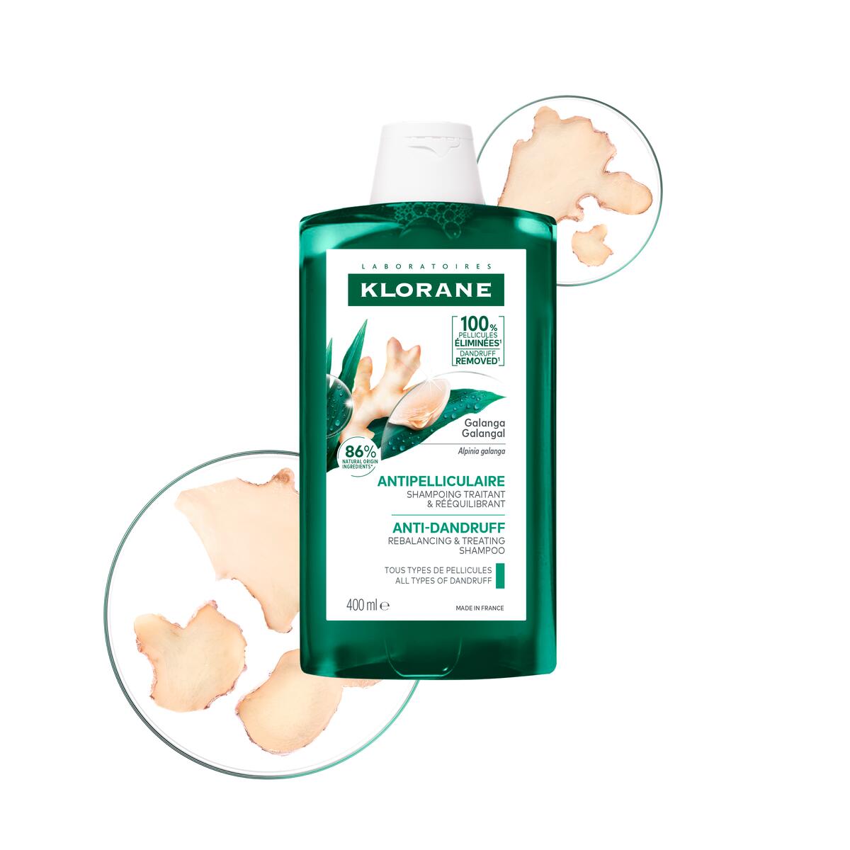 Klorane Antipelliculaire Shampoing Traitant et Rééquilibrant 400 ml