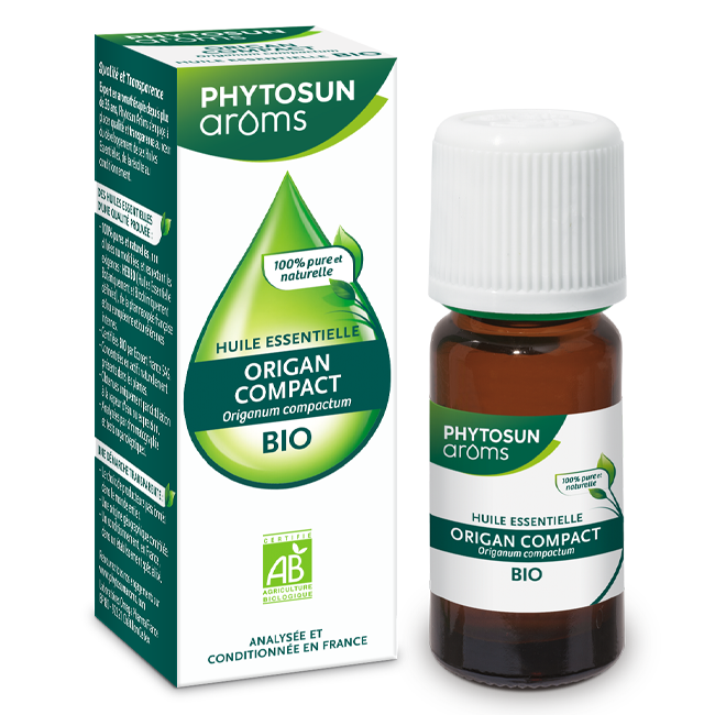 Phytosun Arôms Huile essentielle Origan compact Bio 10 ml