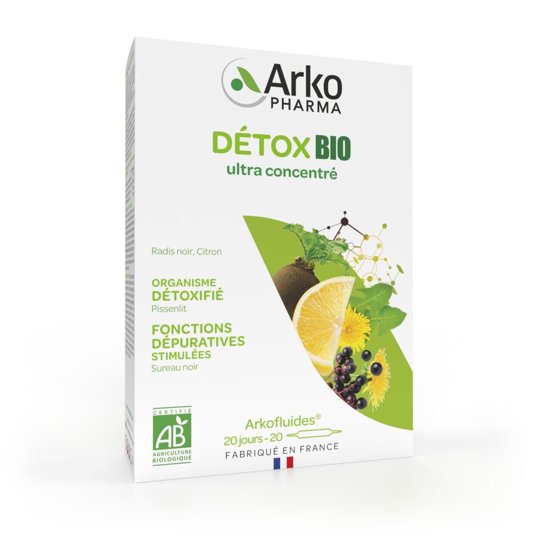 Arkopharma Arkofluides® BIO Détox 20 ampoules