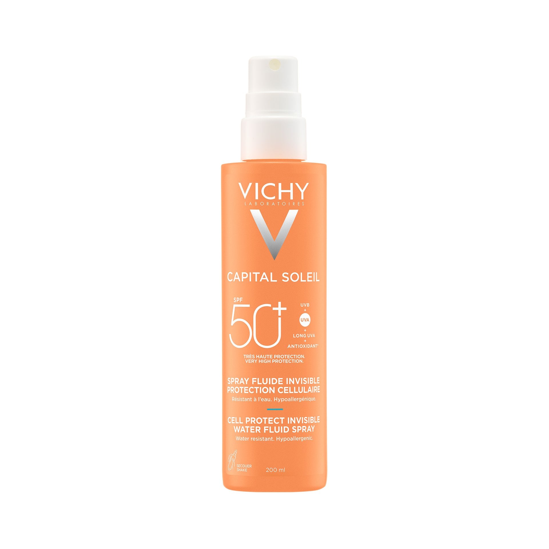 Vichy Capital Soleil Spray Fluide Protecteur SPF 50+ 200 ml