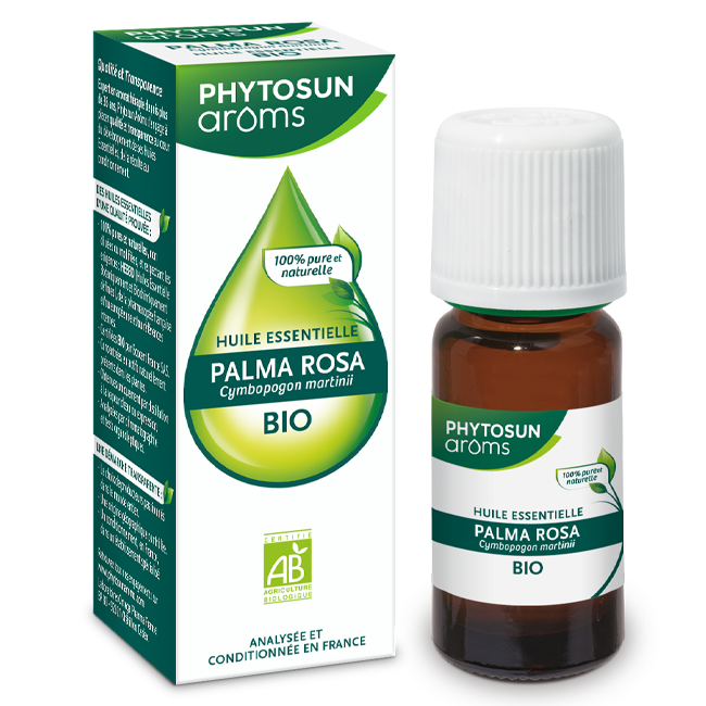 Phytosun Arôms Huile essentielle Palma rosa Bio 10 ml
