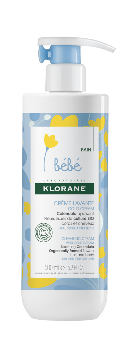 Klorane Crème lavante Cold Cream au Calendula 500 ml