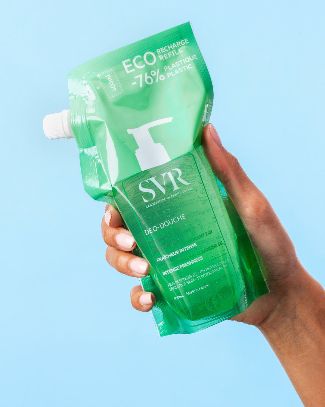 SVR Spirial Déo-Douche 400ml - éco-recharge