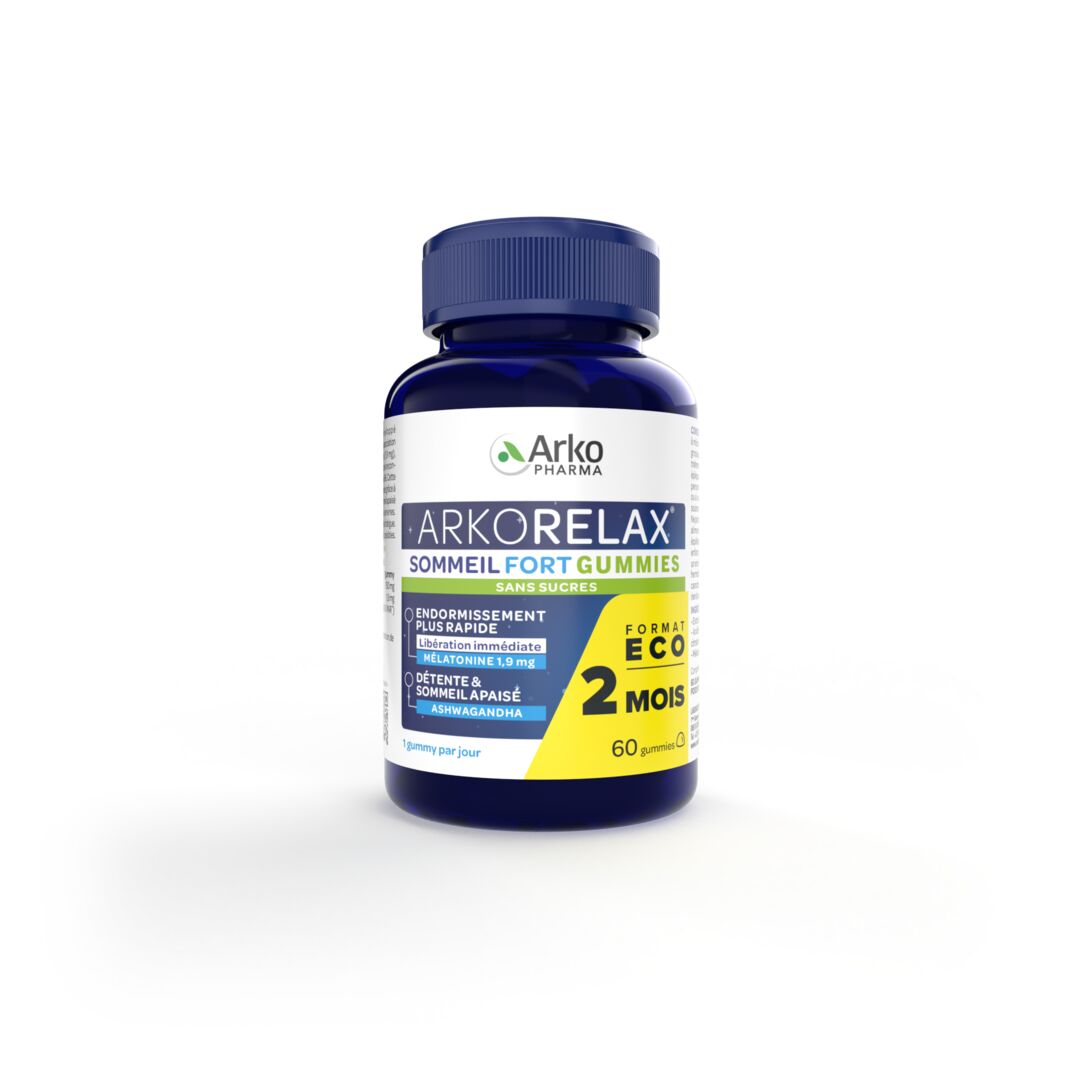 Arkopharma Arkorelax® Sommeil Fort Gummies - 60 gummies dont 2 semaines OFFERTES